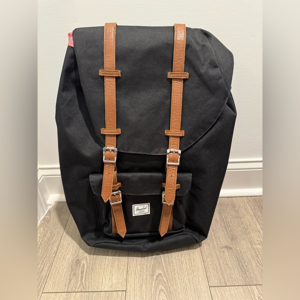 Black Herschel Supply Company Backpack (with laptop sleeve)